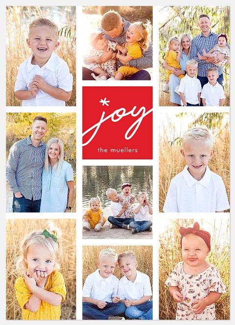 Favorite Photos Holiday Photo Cards