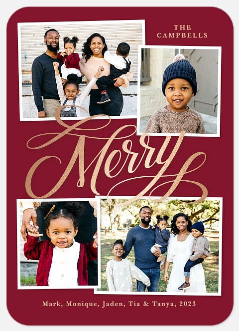 Merry Times Holiday Photo Cards