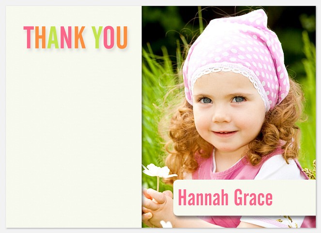 Super Sweet Thank You Cards for Kids