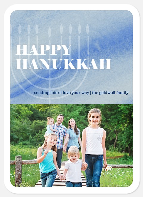 Hanukkah Spirit  Hanukkah Photo Cards