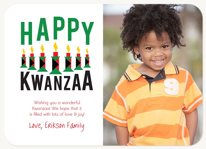 Family & Light  Kwanzaa Cards