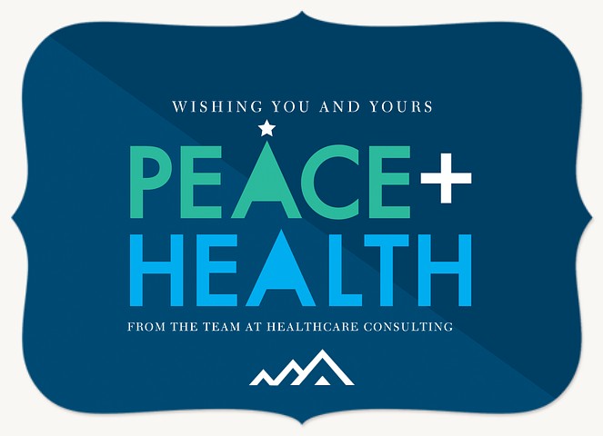 Peace & Health Business Holiday Cards