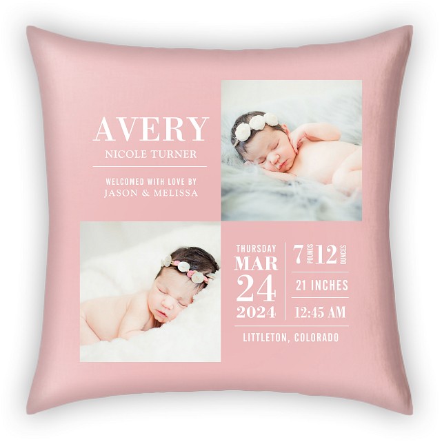 Darling Details Custom Pillows