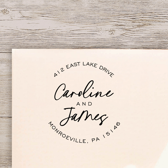 Signature Style SelfInking Stamp Personal Creations