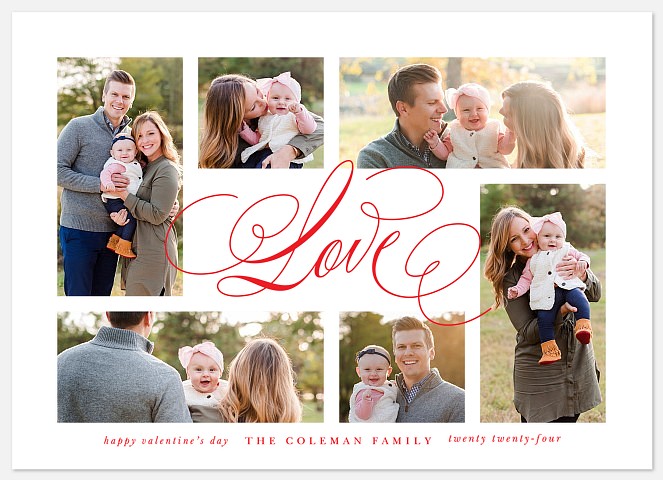 Surrounded By Love Valentine Photo Cards