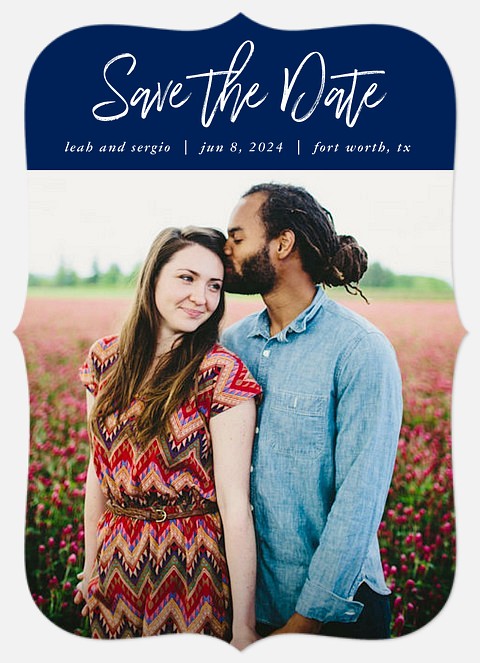 Hand-Written Save the Date Photo Cards