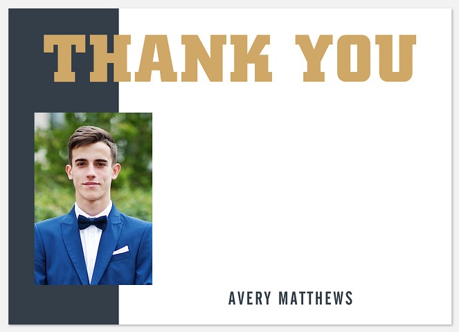 Scholarly Thank You Cards 