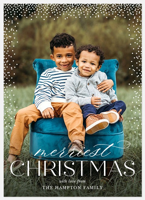 Northern Frost Holiday Photo Cards