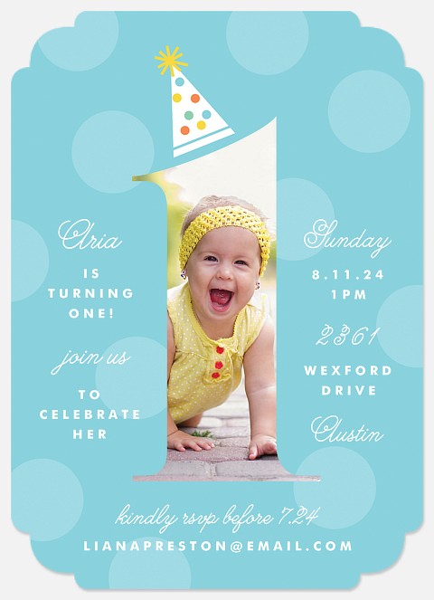 Big Day Kids' Birthday Invitations