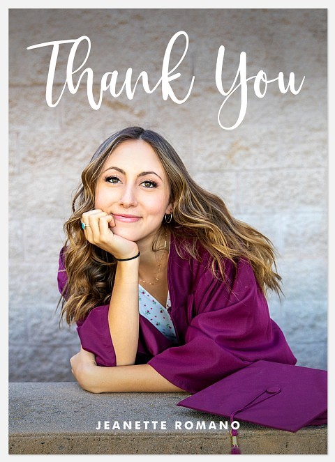 Scripted Flair Thank You Cards 