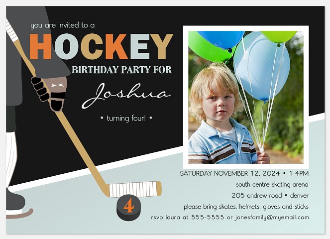 Super Sticks Kids' Birthday Invitations