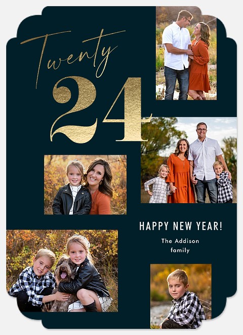 Multi Year Holiday Photo Cards
