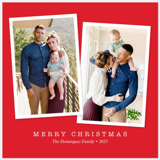 Snapshot Duo Holiday Photo Cards