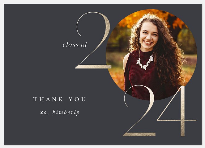 Chic Cutout Thank You Cards 