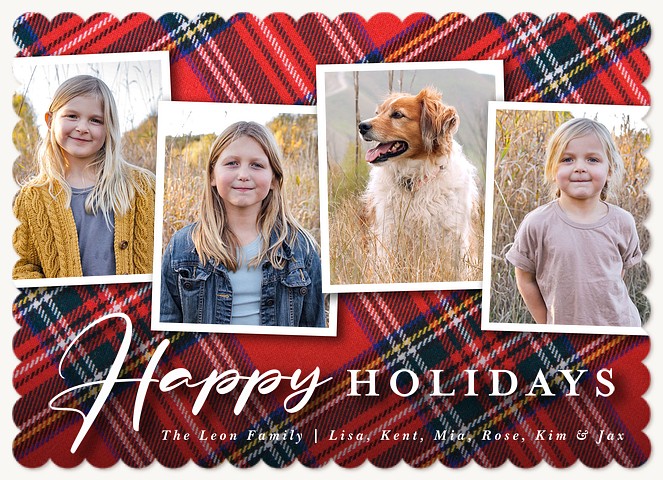 Highland Tidings Personalized Holiday Cards