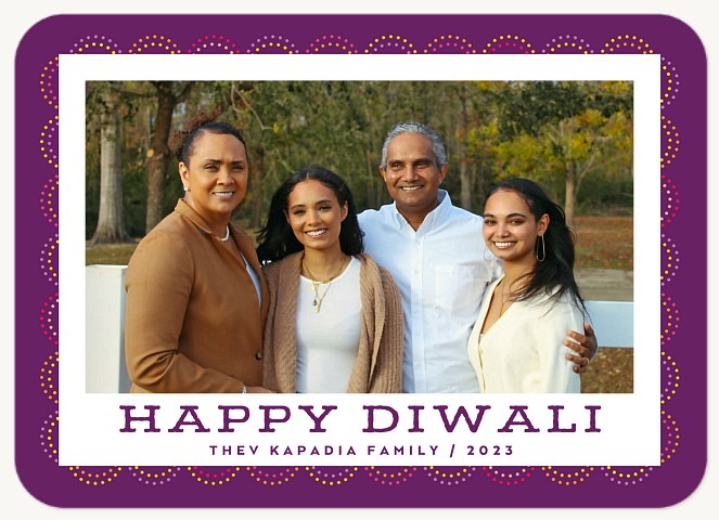 Festive Arcs Diwali Holiday Cards