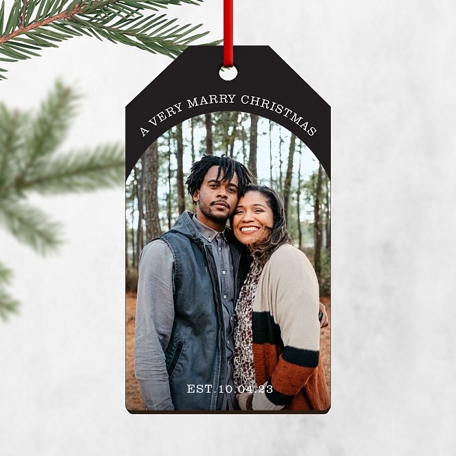 Marry Matrimony Personalized Ornaments