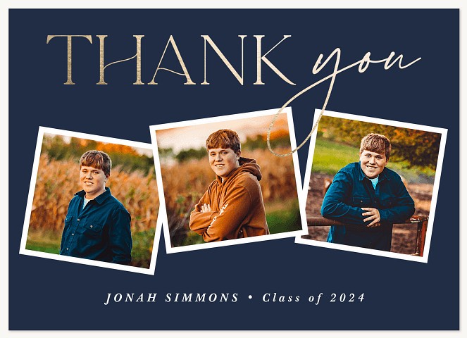 Thank You Pictorial Thank You Cards 