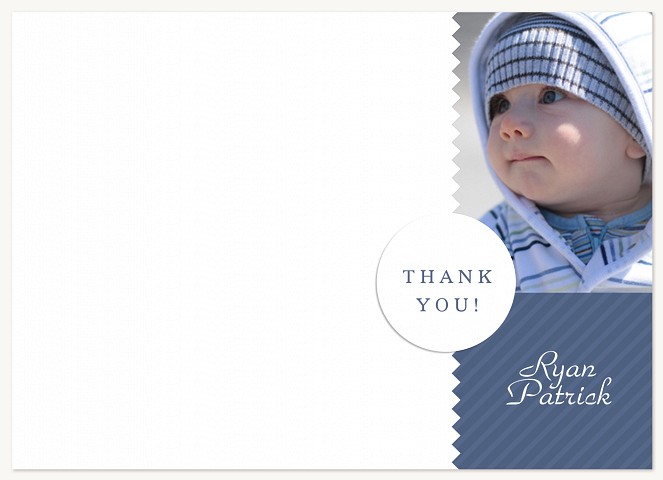 Danube Blue Kids Thank You Cards