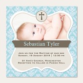 Vintage Cartouche Blue
