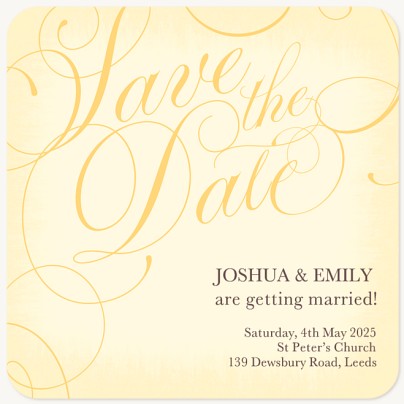 Somerset Rose Save the Date Cards
