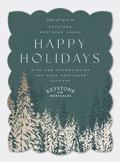 Moonlit Pines Card