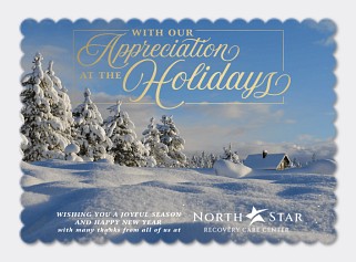 Holiday Landscape Card