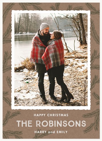 Winter Evergreen Christmas Cards