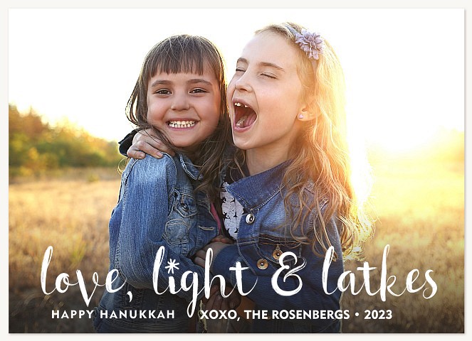 Delightful Wishes Hanukkah Cards
