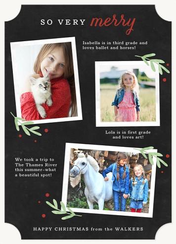 Merry Memories Christmas Cards
