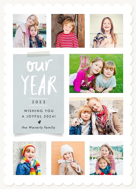 Our Year  New Year's Cards