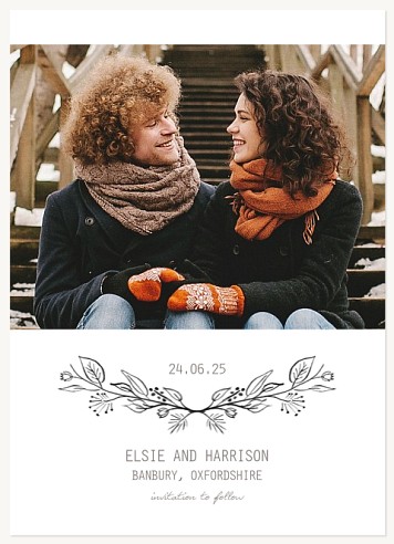 Sweet Laurels Save the Date Cards