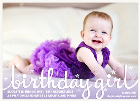 Wishes & Whimsy  Kids Birthday Invitations