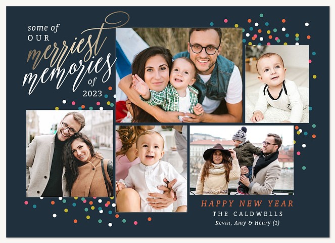 Merriest Memories Photo Holiday Cards