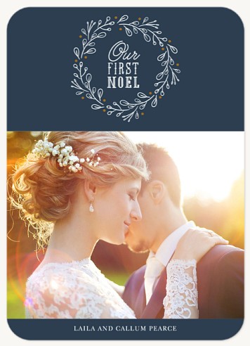 Laurel Wreath Christmas Cards
