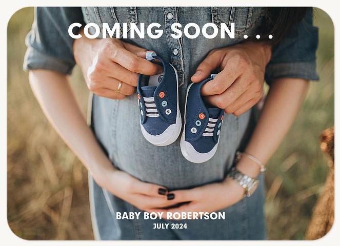 Coming Soon Pregnancy Announcements