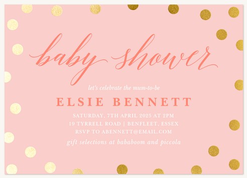 Delightfully Charming Baby Shower Invites