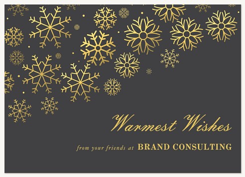 Wishes Aglow Christmas Cards for Business