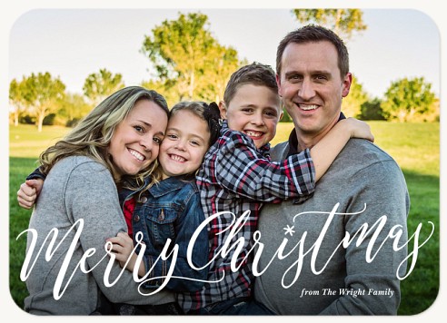 Christmas Calligraphy Christmas Cards