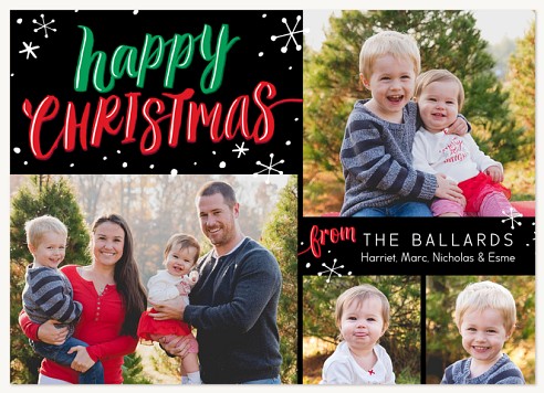 Christmas Grid Christmas Cards