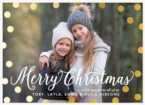 Confetti Fun  Christmas Cards