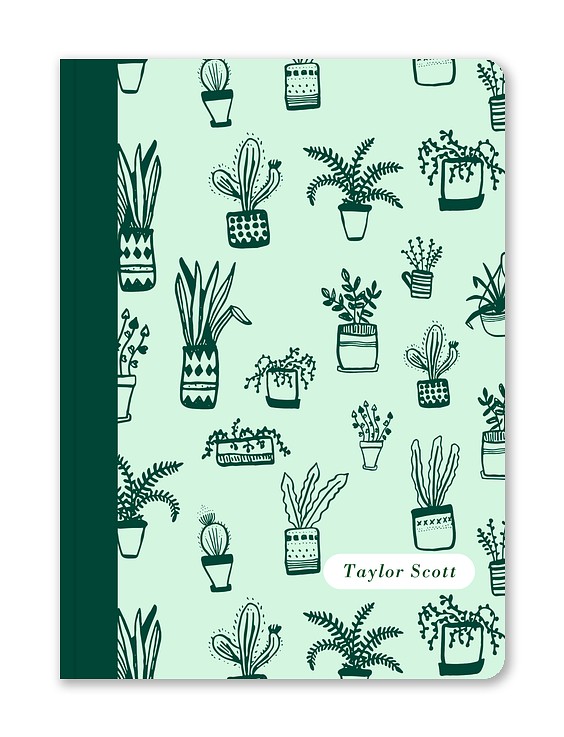 All the Plants Custom Softcover Journals