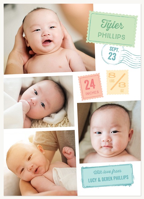 Post Marked Baby Announcements
