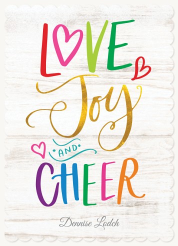 Cheerful Messages Christmas Cards for Business
