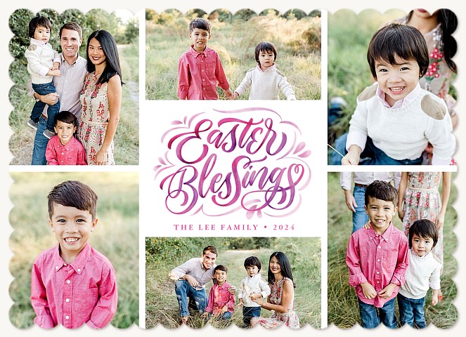 Watercolor Blessings Easter Cards