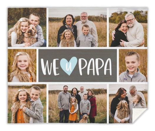 We Love U Custom Blankets