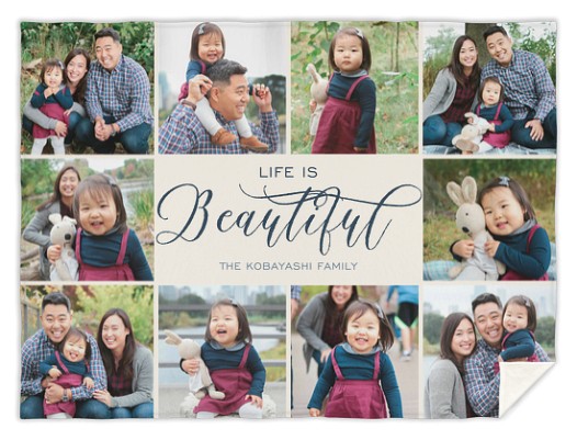 It's A Beautiful Life Custom Blankets It's A Beautiful Life Custom Blankets