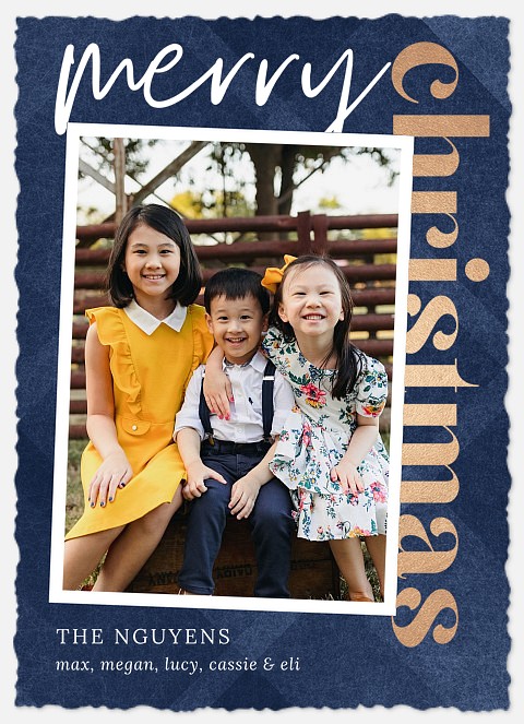 Merry Snapshot Holiday Photo Cards