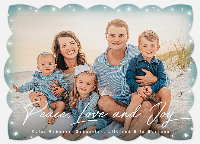Winter Glow Holiday Photo Cards