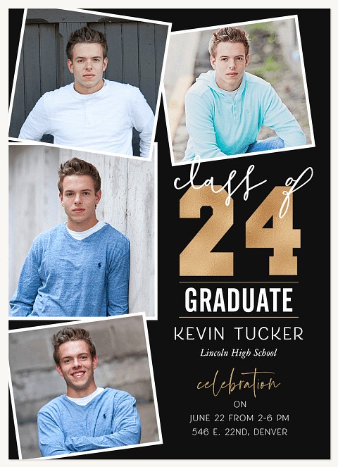 Scrapbook Collage Graduation Cards